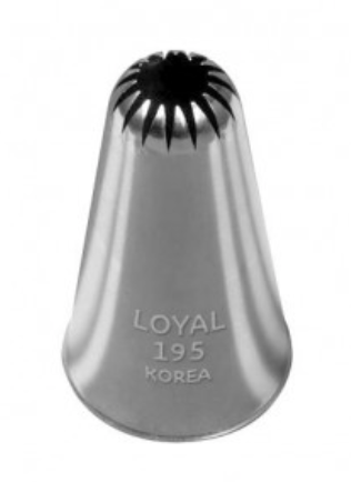 No 195 Drop Flower Medium Piping Tip - Loyal