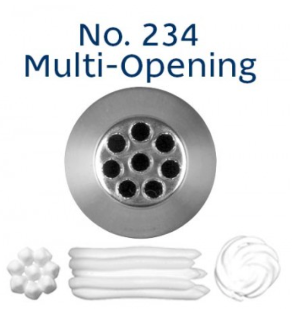 No 234 Multi-Opening/Grass Medium Piping Tip - Loyal