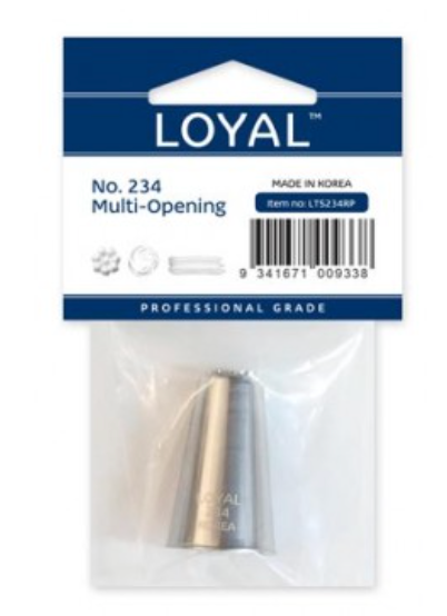No 234 Multi-Opening/Grass Medium Piping Tip - Loyal