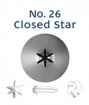 No 26 Closed Star Piping Tip - Loyal