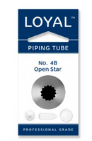 No 4B Open French Star Piping Tip Loyal