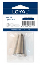 No 6B French Star Medium Piping Tip - Loyal