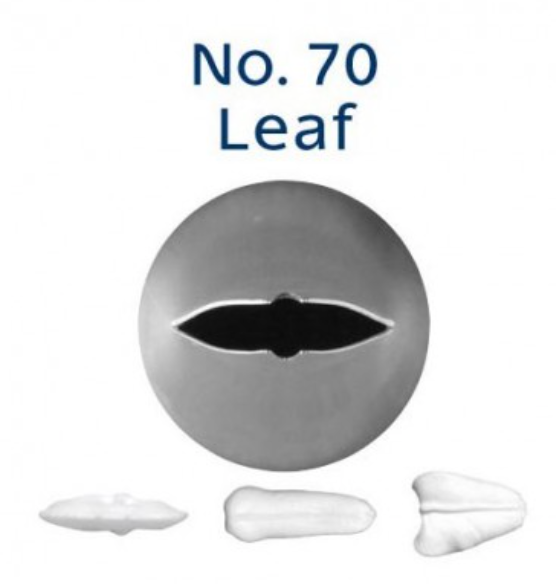 No 70 Leaf Piping Tip - Loyal