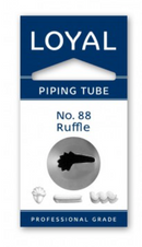 No 88 Ruffle Piping Tip - Loyal