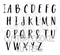 Embosser - Script Uppercase Letter / Alphabet Stamp Set 14mm - CCC