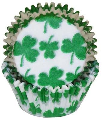 Cupcake Cups - Shamrock / Four Leaf Clover