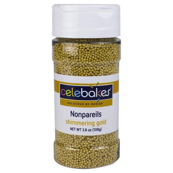 Sprinkles  - Shimmering Gold Non Pareils 108gm