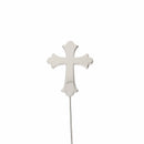 Cross - silver Plated Cake Topper