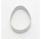 Cookie Cutter - Easter Egg (Small) - 6.5cm - Stainless Steel