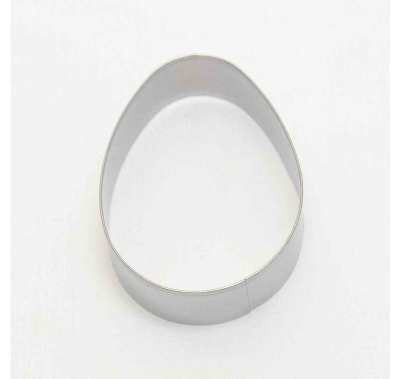 Cookie Cutter - Easter Egg (Small) - 6.5cm - Stainless Steel