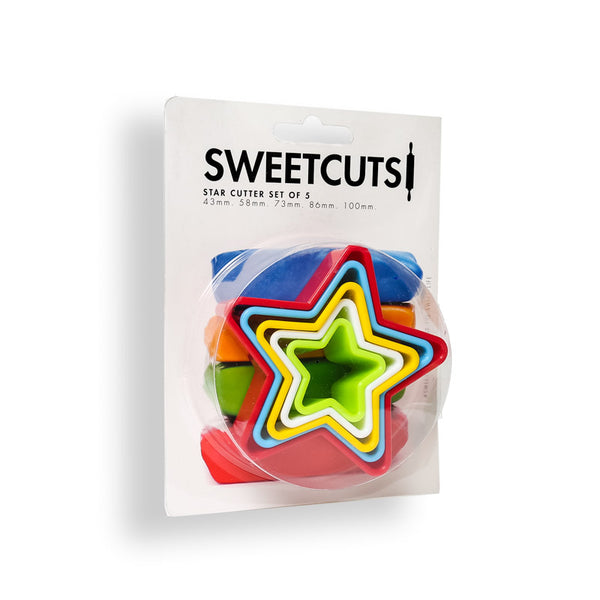 Cookie Cutters - Star (Set of 5) by Sweet Cuts