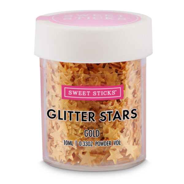 Sprinkles - Tiny Gold Glitter Stars