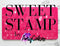 Sweet Sticks - Alphabet Set - Sweet Stamp - hot pink