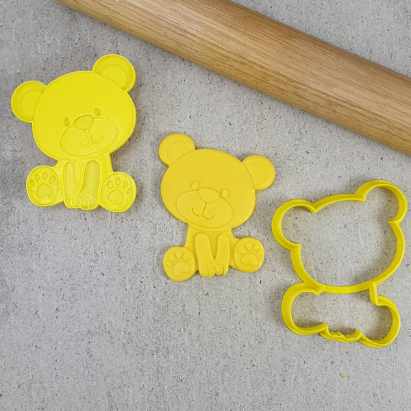 Embosser & Cutter Set - Teddy Bear 3D