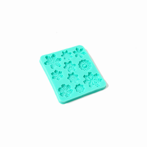 Silicone Mould - Snowflakes (Asstd tiny designs) - Christmas