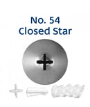 No 54 Closed Star Small Piping Tip - Loyal