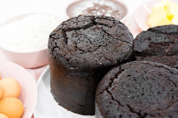 Naked Cake - 5 inch Round Chocolate Mud Cake - ready to decorate