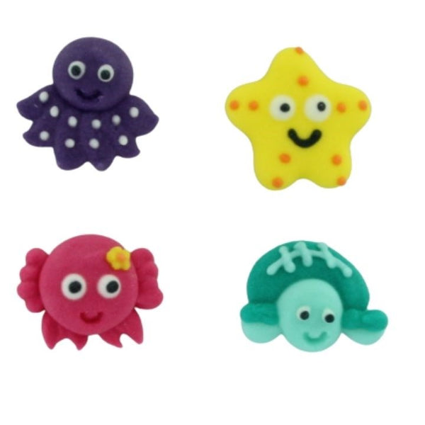 Sugar Decorations - Under The Sea - 12pk