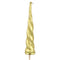 Candle - Gold Unicorn Horn ( 100mm / 4 inch tall )