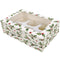CupCake Box - 6 / 12 Hold Vintage Holly Christmas Cupcake Box