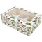 CupCake Box - 6 / 12 Hold Vintage Holly Christmas Cupcake Box