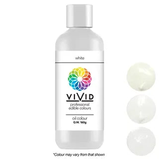 Vivid - White - Oil Based Chocolate Colour 160g