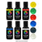 Vivid Gel Paste Food Colour Set - Primary 6 Pack (x21g)