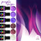 Vivid Gel Paste Food Colour Set - Purple Reign 6 pack (x21g)