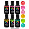 Vivid Gel Paste Food Colour Set - Tropical 6 Pack (x21g)