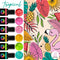 Vivid Gel Paste Food Colour Set - Tropical 6 Pack (x21g)