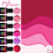 Vivid Gel Paste Food Colour Set - Pink Passion 6 pack (x21g)