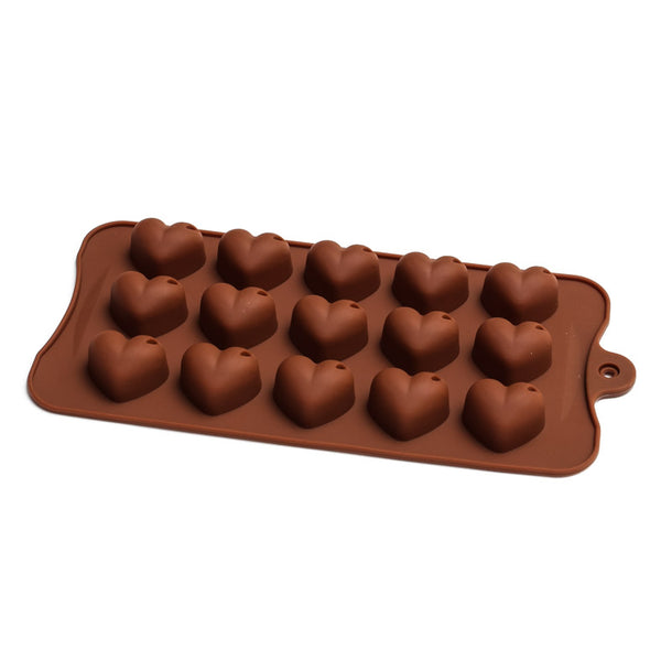 Silicone Chocolate Mould - Shiny Heart