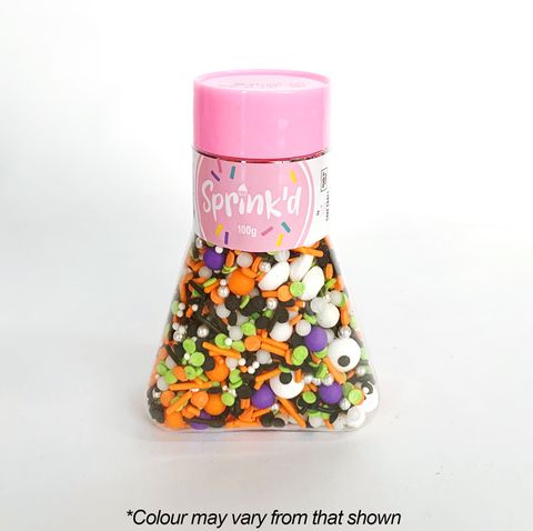 Sprinkle Mix:  Witches Brew Halloween Medley 100g