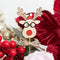 Cake Topper - Wooden Reindeer Christmas Pick