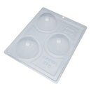 Chocolate Mould - Sphere 70mm - 3 Piece Mould