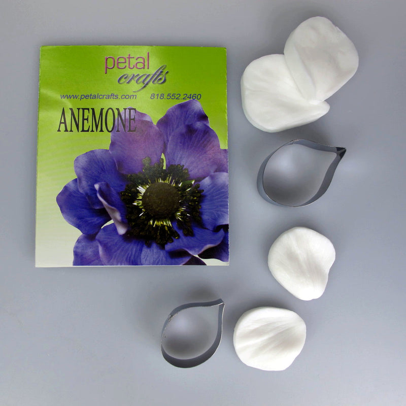 Anemone Cutter & Veiner Set - Petal Crafts