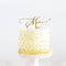 Cake Toppers - Mum - Gold Plated Metal