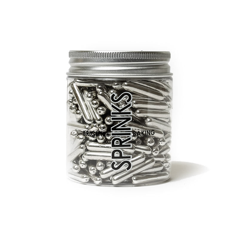 Sprinkles - Rods - Silver 75g