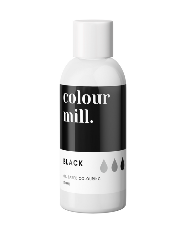 Colour Mill - Black - Oil Based Colour 100ml