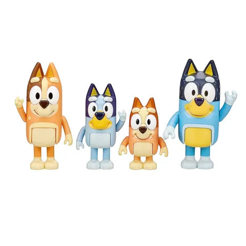 Cake Topper - Bluey & Family 8pc Figurine Set Plastic