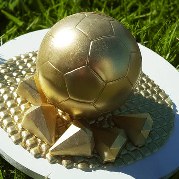 Chocolate Mould - Soccer Ball 300g - 3 pc Chocolate Mould set - BWB