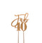 Cake Topper - Fab 40 - Rose Gold Plated Cake Topper