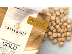 Callebaut Gold Couverture Chocolate Callets (Caramel Melts) 30.4% - 400g