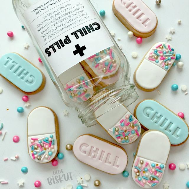 Embosser & Cutter Set - Chill Pill - by Little Biskut