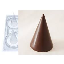 Chocolate Mould - Mini Cone - 3 Piece Mould