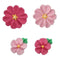 Sugar Decorations - Pink Daisy Collection 14pc