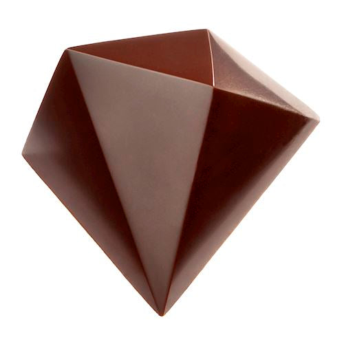 Chocolate Mould - Triangular Diamond (by Davide Comaschi) - Polycarbonate