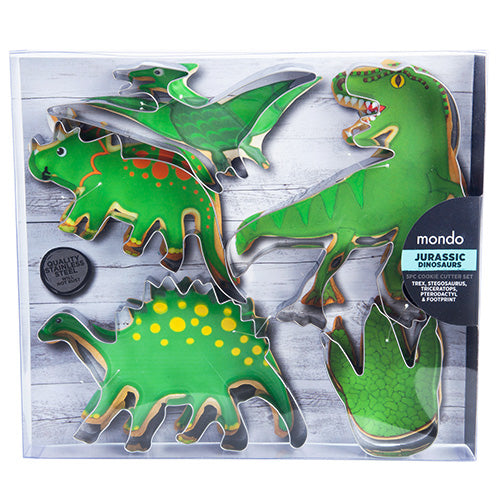 Cookie Cutter Set - Jurassic Dinosaurs (5 pcs)