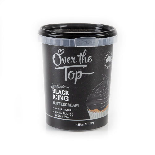 Black - Over The Top Buttercream 425g