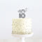 Cake Toppers - 18th - Silver Plated Metal